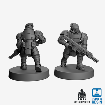 Araashi Guardsmen - Rifleman Loadout