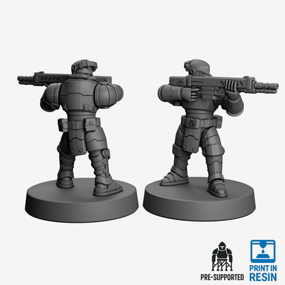 Araashi Guardsmen - Rifleman Loadout