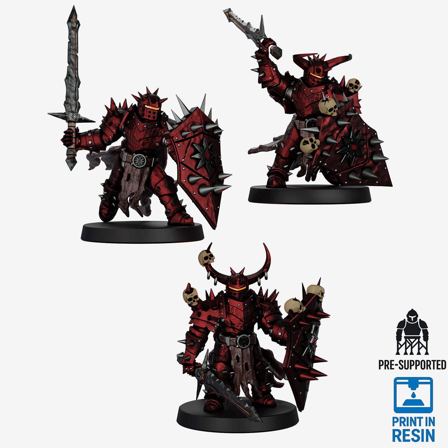 Hellforged Fallen Knight - Vanguard Loadout