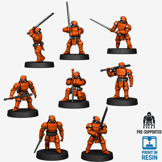 Araashi Guardsmen - Assault Loadout