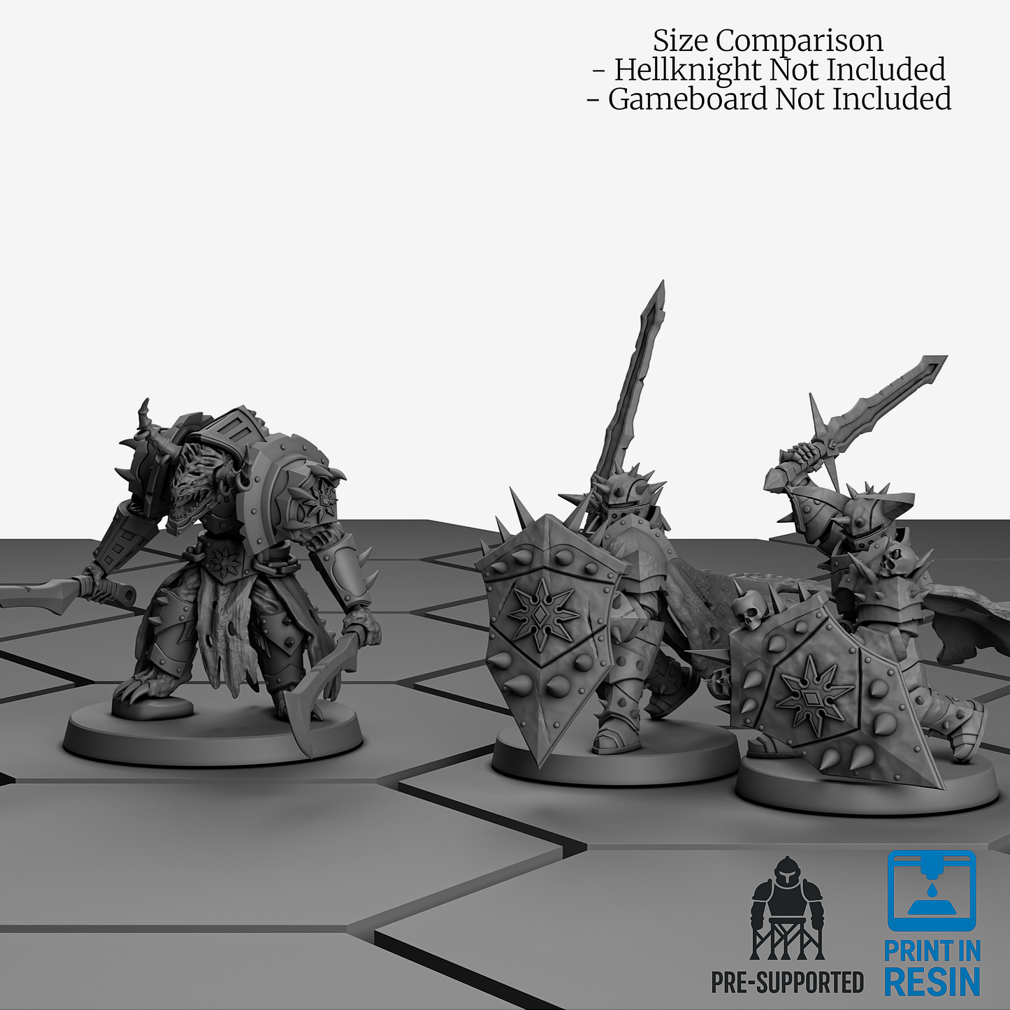 Hellforged Fallen Knight - Vanguard Loadout